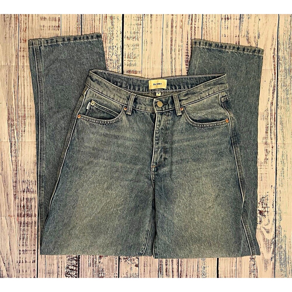 DL1961 Thea Boyfriend Jeans Size 25 Daydream Relaxed Tapered 100% Cotton Denim